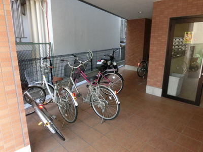 Other common areas. Bicycle parking space