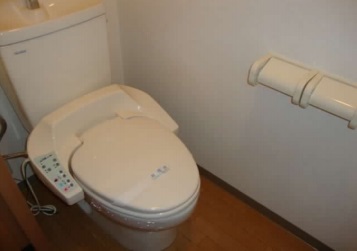 Toilet. With Washlet.