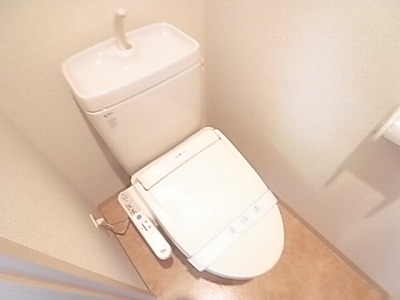 Toilet. With Washlet.