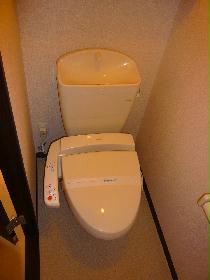 Toilet. Toilet is with a bidet!