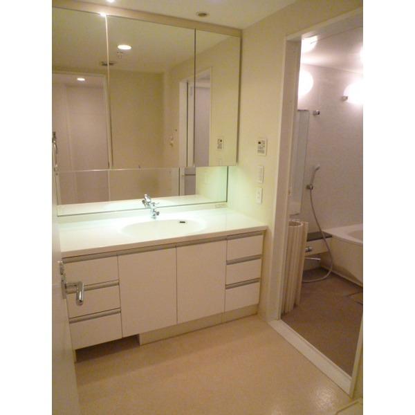 Wash basin, toilet. Spacious wash room can also be used by two people