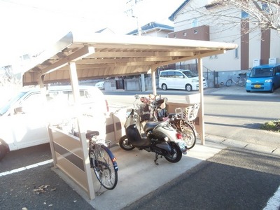 Other common areas. Bicycle-parking space