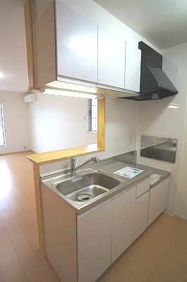 Kitchen. Counter Kitchen. Gas stove 2 burners installed Allowed. Water purifier built-in shower