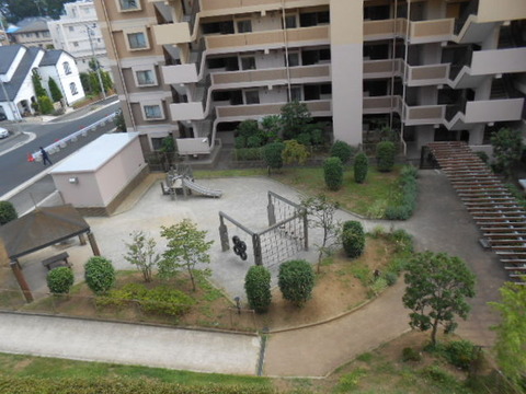 View. Courtyard facing from balcony