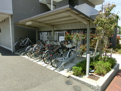 Other common areas. Covered parking lot