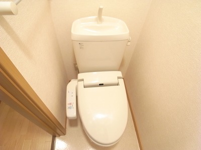 Toilet. With Washlet.