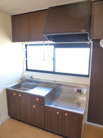 Kitchen.  ☆ It is an economical city gas