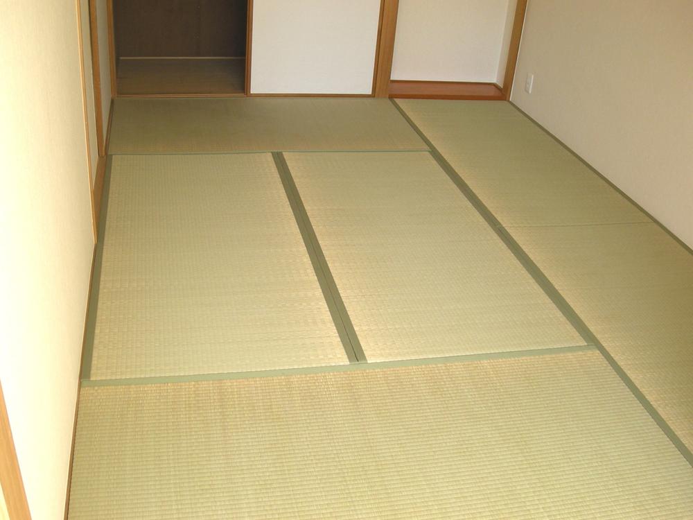 Non-living room. ~ New replacement tatami ~