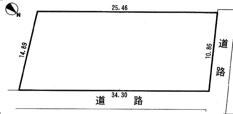 Compartment figure. Land price 11.8 million yen, Land area 331.82 sq m