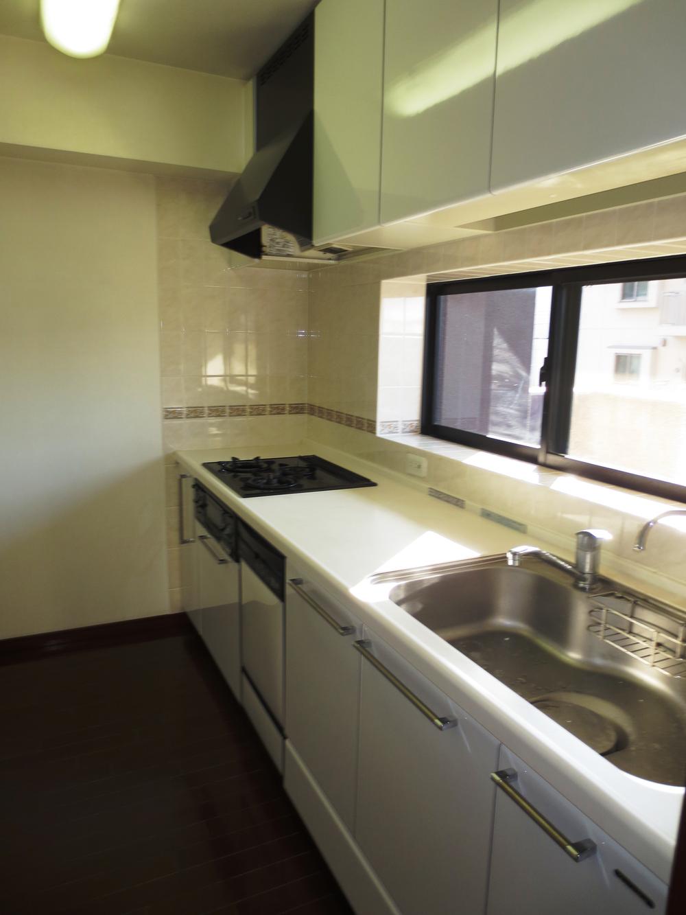 Kitchen. Equipped with dish washing dryer