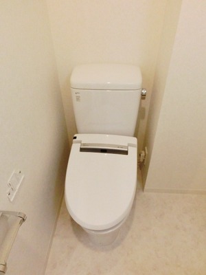 Toilet. Toilet with a wash function