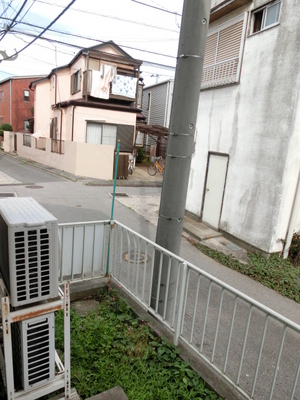 View. A quiet residential area