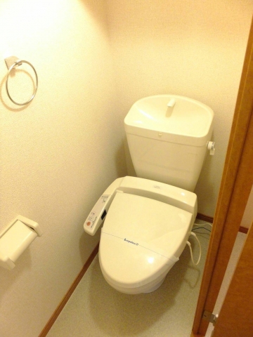 Toilet. With washlet