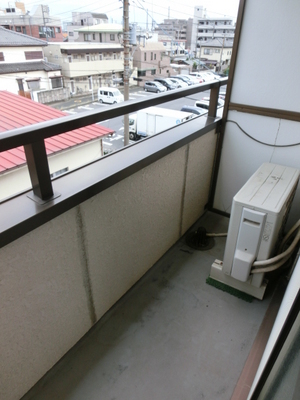 Balcony. Balconies offer spread