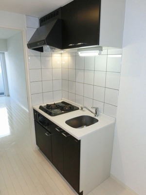 Kitchen. System kitchen Gas 2-neck