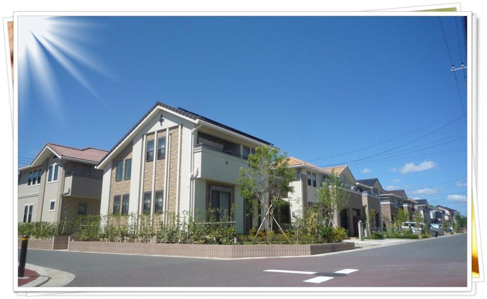 Local appearance photo.  [New condominium start! ] Large subdivision birth of all 128 compartment! Is a sophisticated streets of large subdivision unique. (The photograph is Chiharadai city average pictures of the sale already)