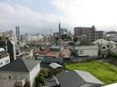 View. The view from the top floor