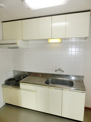 Kitchen. 2 lot gas stoves correspondence