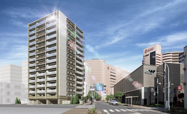 Which was the CG processing building Rendering to the environment photo of <Claire Holmes Chiba Center Place> and Sogo Chiba shop in a 2-minute walk (October 2013 shooting, In fact a slightly different)