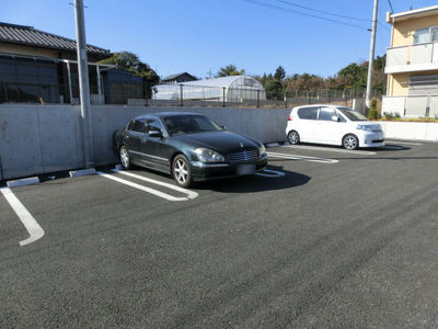 Parking lot. There is on-site parking