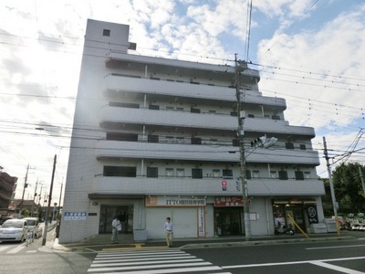 Building appearance. You can go in a bright way to the station. 