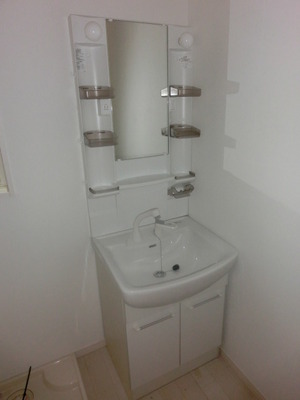 Washroom. Shampoo with Dresser