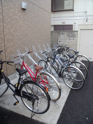 Other common areas. Bicycle shelter