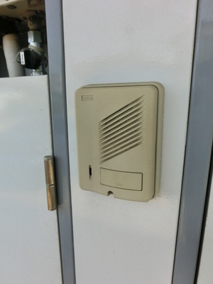 Security. Intercom equipped