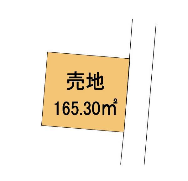 Compartment figure. Land price 7.5 million yen, Land area 100 sq m