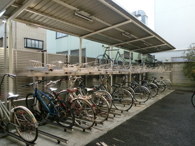 Other common areas. Is a bicycle parking lot