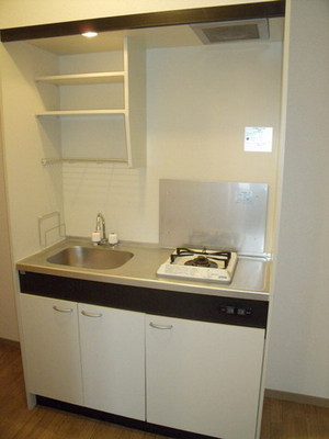 Kitchen. 1-neck with stove