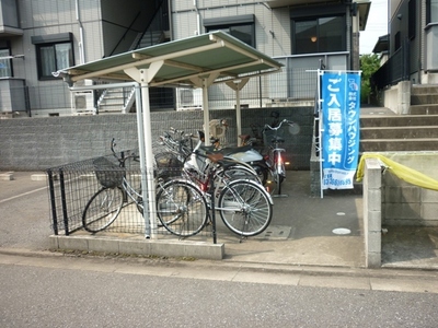 Other common areas. Is a bicycle parking lot.