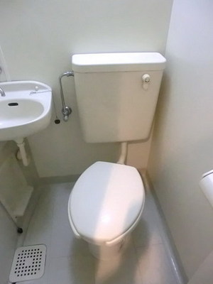 Toilet. It is a toilet in the bathroom