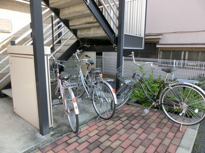 Other common areas. Is a bicycle parking lot