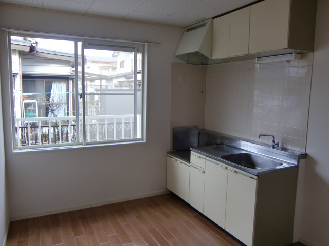 Kitchen. Bright kitchen two-burner stove installation Allowed ☆