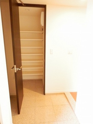 Entrance. Because there is a shoe-in closet, You can use a wide entrance!