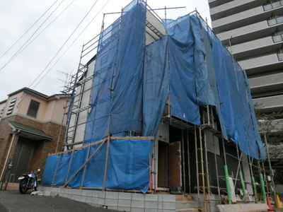 Entrance. Under construction