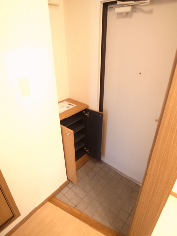 Entrance. Also cupboard storage space