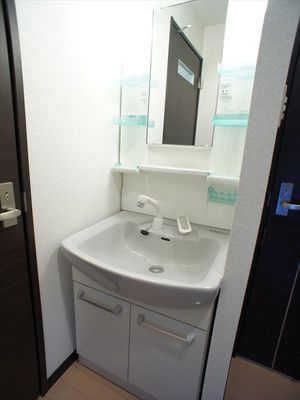 Washroom. Independent wash basin with shampoo dresser! But it is nice to have?