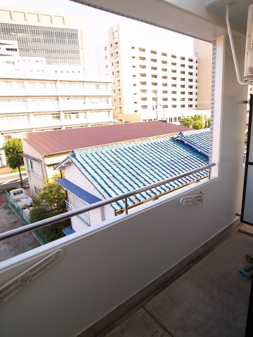 Balcony. It is a photograph of the same building another room (305 Room No.)