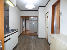 Entrance. It is around the kitchen and spacious.