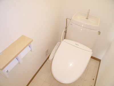 Toilet. It is a toilet seat with a cleaning function