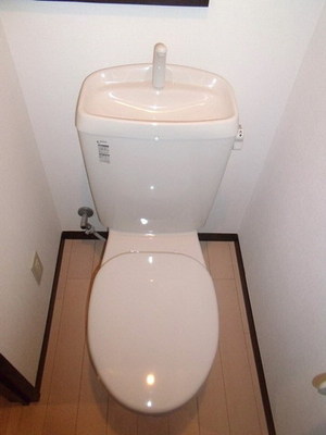 Toilet. There outlet in another bus toilet is possible with after Washlet