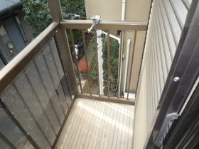 Other Equipment. Washing machine is put on the balcony.