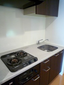 Kitchen. Large kitchen of cooking space spread