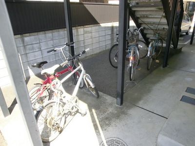 Other common areas. On-site bicycle parking space