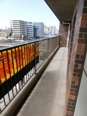 Balcony. Sunny balcony