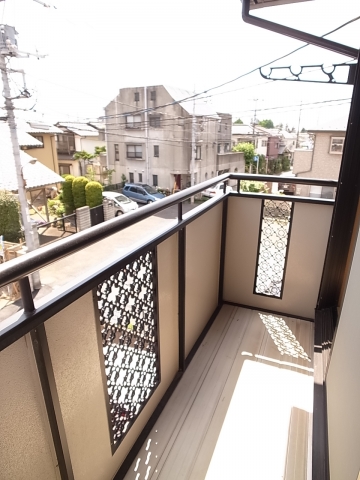 Balcony. It is well dry seems to be washing those ☆