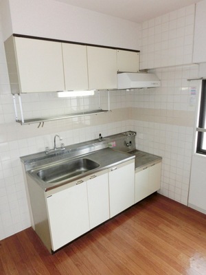 Kitchen. Kitchen gas stove installation Allowed