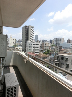 Balcony. Sunny balcony